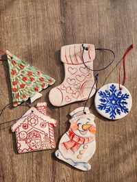 Pottery Ornament Workshop All Ages