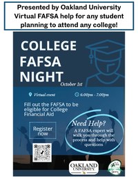 Virtual FAFSA Workshop